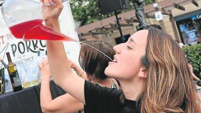 La sommelier Marta Clot, Ambaixadora del Porró 2024. Foto: Roser Urgell