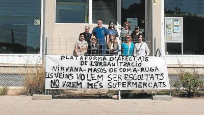 La plataforma se queja del impacto en la calidad de vida. Foto: L. Meroño