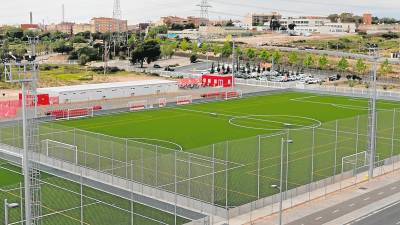 La Ciutat Esportiva del Nàstic en Camp Clar podria acabar llevando el nombre de Santi Coch. foto: MARC BOSCH