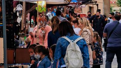 Imatge d’arxiu de la passada edició del Mercat Medieval de Castellvell. FOTO: Cedida