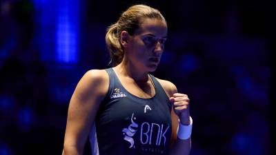 La reusense Ari Sánchez, durante el partido. Foto: Premier Padel