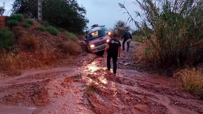 Inundaciones en Riudoms. Foto: Cedida