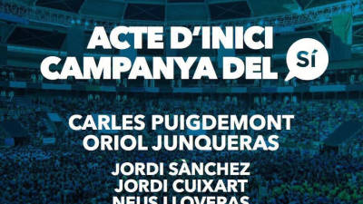 El cartel que anuncia el acto de mañana en la TAP. Foto: dt