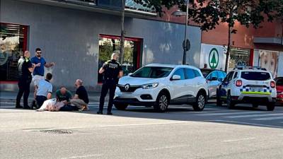 Una mujer ha sido atropellada en el Carrer de l’Arquebisbe Josep Pont i Gol de Tarragona. Foto: DT