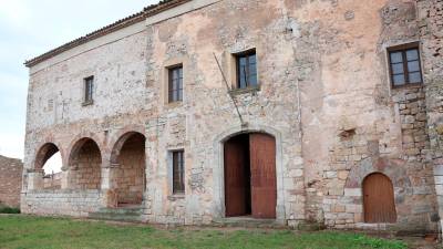 El projecte de restauració del Castell de Barberà de la Conca preveu obres a les façanes. Foto: Roser Urgell