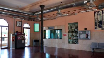 La estación de trenes de Valls ganará conexiones con Barcelona. Foto: Roser Urgell