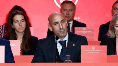 Imagen del expresidente de la Federación Española de Futbol (RFEF), Luis Rubiales. Foto: EFE