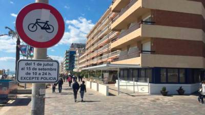 Calafell quiere potenciar el uso de la bicicleta.