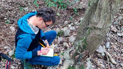 El doctor en Ciència i Tecnologia Ambientals Jaume Marlès ha portat a terme el projecte. Foto: Cedida