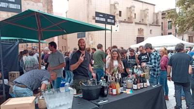 La feria ya está instalada en la Plaça del Rei y habrá actividades toda la tarde. Foto: Cedida