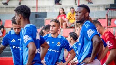 Reynols (derecha), Guzmán (izquierda) y Arnau Sans (centro) no estarán en la Copa del Rey.