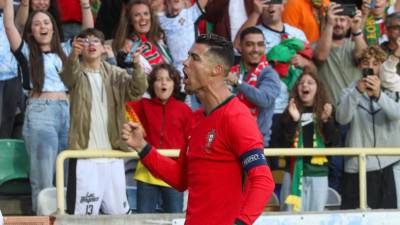 Cristiano Ronaldo disputa su última Eurocopa, la que será su sexta. Foto: EFE