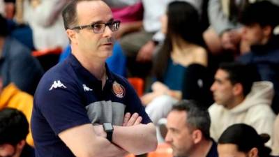 Diego Ocampo ha tomado las riendas del Manresa este verano tras la marcha de Pedro Martínez al Valencia Basket. foto: rfeb