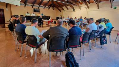 Un pleno del Consell Comarcal del Baix Penedès.