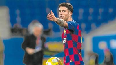 El tarraconense Guillem Jaime es uno de los futbolistas libres. FOTO: fc barcelona