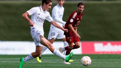 Noel López, delantero del Real Madrid Castilla, interesa al Nàstic para la delantera. foto: twitter