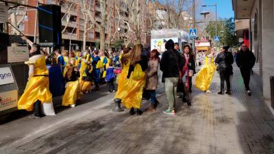 Un total de 41 carrozas han recorrido la ciudad esta mañana. Foto: C.Valls