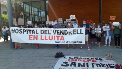 Trabajadores del hospital demandan más personal. foto: DT