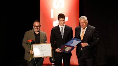 El premi Vallenc de l’Any va ser per a Josep Boronat Domingo. fOTO: Pere Ferré