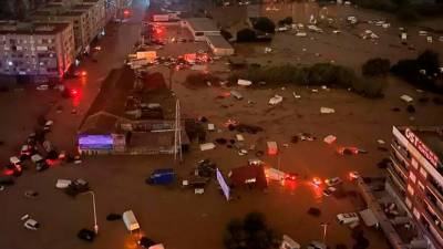 Imagen de las inundaciones en Valencia. Foto: @CocoExiliado