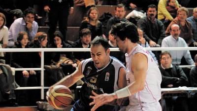 Berni, en su última etapa como jugador del CBT. Foto: Pere Ferré