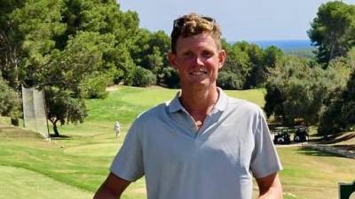 El vencedor del Catalunya Pro Tour, Oskar Frank. Foto: Golf Costa Daurada