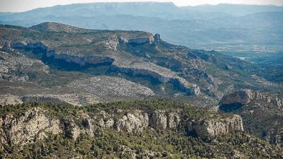 La Serra de Cavalls es una prolongación de Els Ports. JOAN REVILLAS