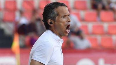 Xavi Bartolo ya es ex técnico del Nàstic. Foto: Alfredo González