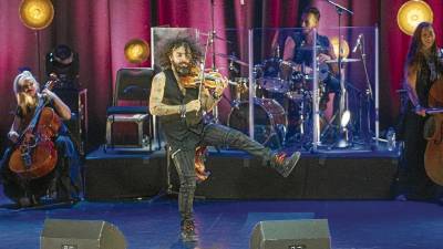 Ara Malikian a la Mostra de Jazz de Tortosa, l’any 2018. FOTO: Joan Revillas