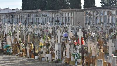 Una imagen del cementerio general de Reus. foto: ALFREDO GONZÁLEZ