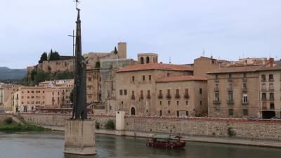 Imatge del monument franquista de Tortosa. DT