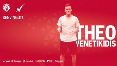 Theo Venetikidis es el nuevo portero del Nàstic. Foto: Nàstic