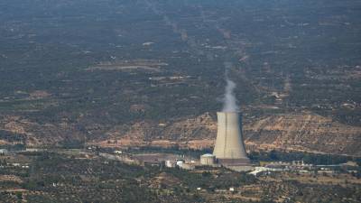 La central nuclear de Ascó. FOTO: JOAN REVILLAS