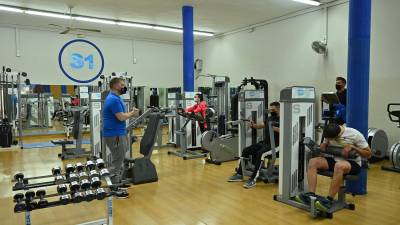 Los gimnasios, uno de los sectores que podrá acogerse a las ayudas directas. FOTO: ALFREDO GONZÁLEZ