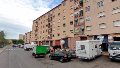 Los hechos tuvieron lugar en el bloque Sant Jordi de Sant Pere i Sant Pau. Foto: GoogleMaps