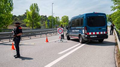 Un dispositivo de los Mossos. Foto: Mossos d’Esquadra