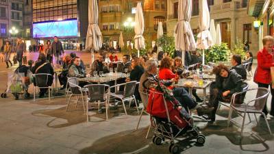 Imatge de la plaça Mercadal de Reus. Foto: Lluís Milián / DT