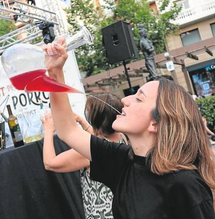 La sommelier Marta Clot, Ambaixadora del Porró 2024. Foto: Roser Urgell