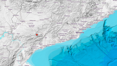 Imagen del epicentro del terremoto. Foto: Instituto Geográfico Nacional