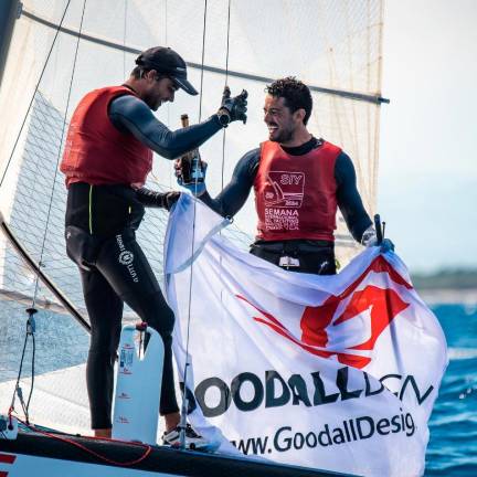 $!Los argentinos del Nàutic Tarragona, Pablo Wolker/Fede Polimeni, campeones del mundo de vela