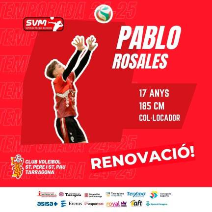 Pablo Rosales es la primera renovación confirmada del SPiSP.