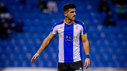 Sandro Toscano en un encuentro en su etapa en el Hércules de Alicante. foto: instagram