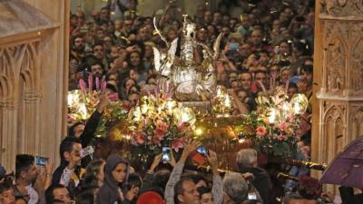 La Professó del Braç de Santa Tecla será el año próximo en día laborable. Foto: Pere Ferré