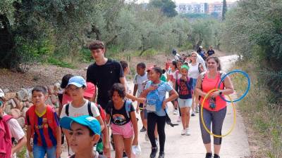 Una de les activitats del Casal d’Estiu de la Fundació Bara. Foto: Fundació Bara / cedida