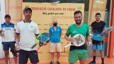 Sergio Bursa y Luis Ferrini, y detrás Nico Romero y Dani Garcia. FOTO: FCP