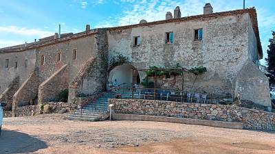 Vista de la façana principal de l’ermita de la Mare de Déu de Puicerver. Foto: cedida