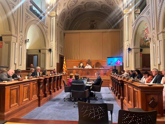 El pleno del Ayuntamiento de Tarragona, este miércoles. Foto: Carla Pomerol