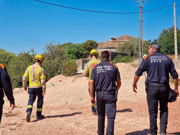 $!Varios cuerpos policiales y de emergencias participaron durante semanas en la búsqueda. Foto: Ayuntamiento de Roda de Berà