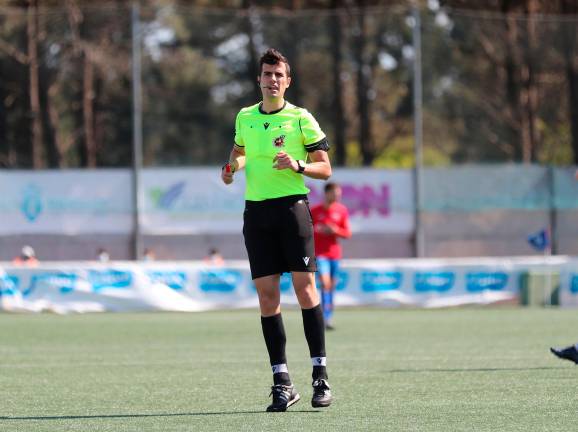 Figueiredo Comesaña será el árbitro del Real Unión-Nàstic.