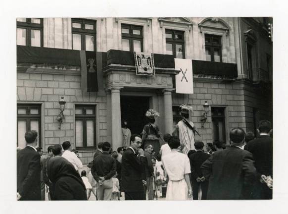 Festa Major de Sant Pere el 1964. Foto: Arxiu Municipal de Reus. Fons Francesc Boqueras Llort.